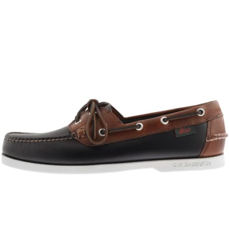 Product Image for GH Bass Weejun Jetty II Leather Boat Shoes Black