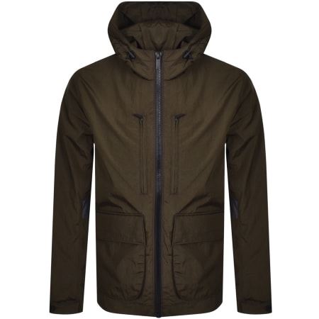 Product Image for Lyle And Scott Hooded Windbreaker Jacket Green
