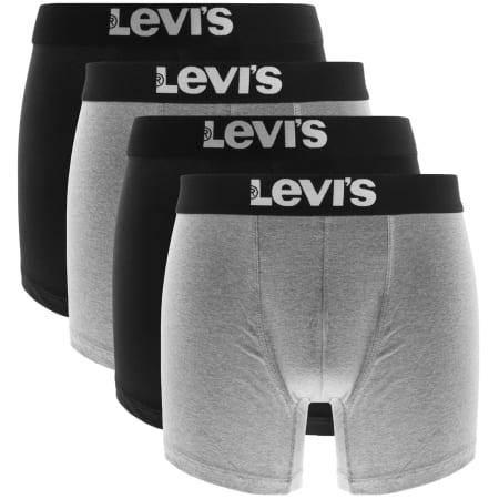 Product Image for Levis Underwear 4 Pack Boxer Shorts Grey