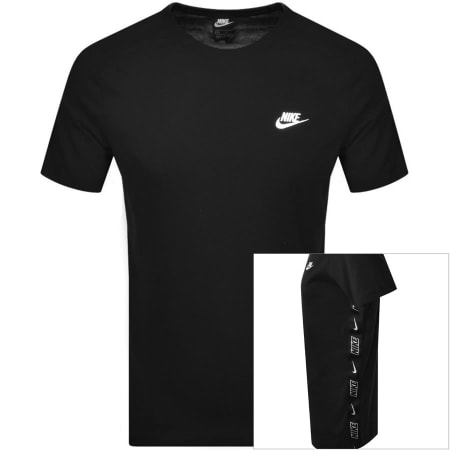 Product Image for Nike Crew Neck Logo T Shirt Black