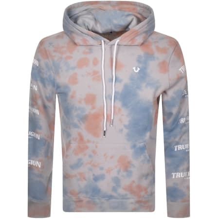Product Image for True Religion Tie Dye Hoodie Grey