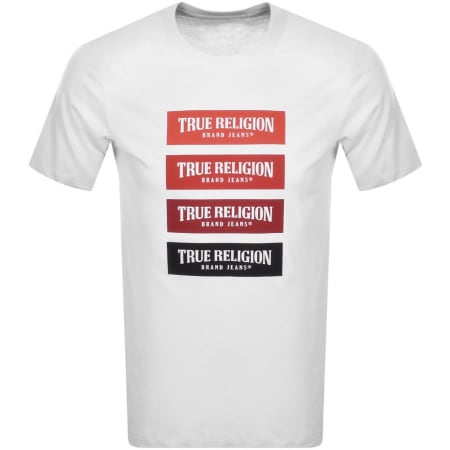 Product Image for True Religion Box Logo T Shirt White