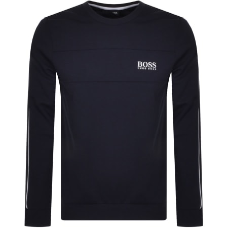 Product Image for BOSS Bodywear Lounge Sweatshirt Navy