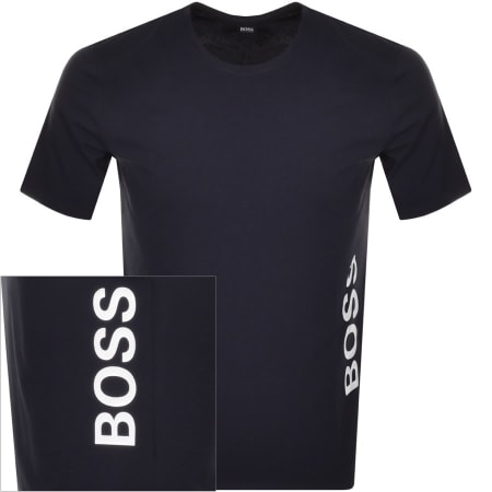 Product Image for BOSS Bodywear Identity Lounge T Shirt Navy
