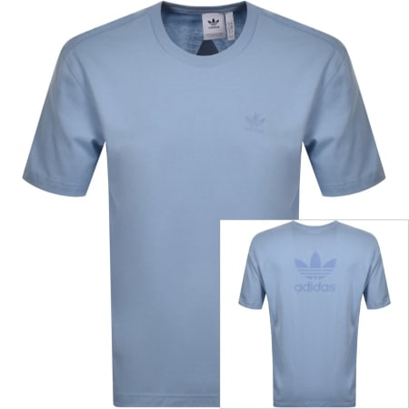 Product Image for adidas Originals Trefoil T Shirt Blue