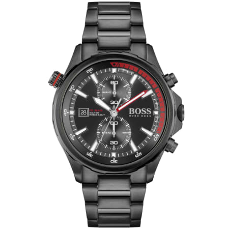 Product Image for BOSS 1513825 Globetrotter Watch Black