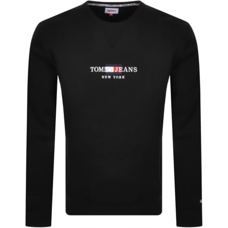 Product Image for Tommy Jeans Timeless Sweatshirt Black