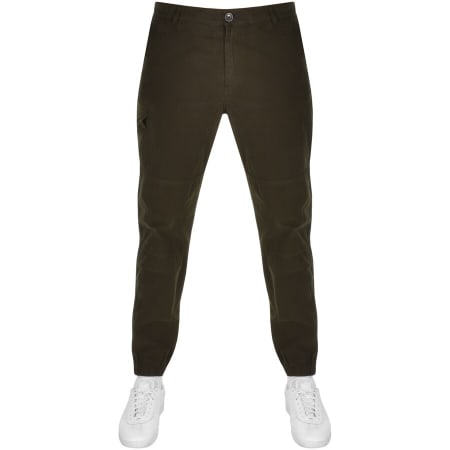 Product Image for PS By Paul Smith Zip Hem Trousers Green