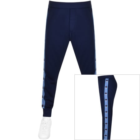Product Image for DSQUARED2 Leaf Taped Joggers Navy