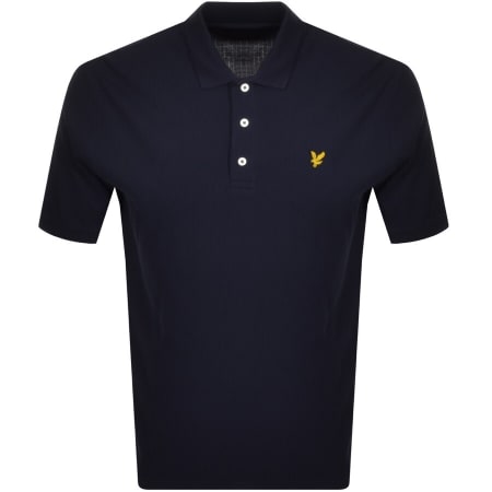 Product Image for Lyle And Scott Short Sleeved Polo T Shirt Navy