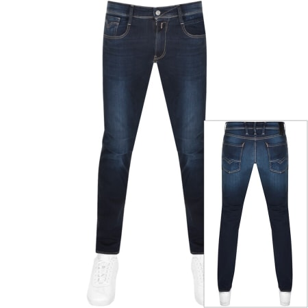 Product Image for Replay Slim Fit Anbass Jeans Blue