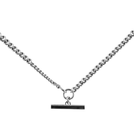 Product Image for PS By Paul Smith T Bar Necklace Silver