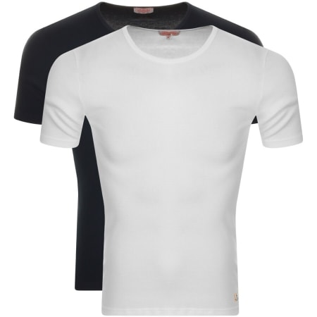 Product Image for Armor Lux Double Pack T Shirts White