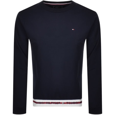 Product Image for Tommy Hilfiger Logo Sweatshirt Navy