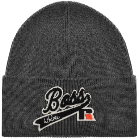 Product Image for BOSS Floley Beanie Hat Grey
