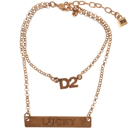 Product Image for DSQUARED2 Two Chain Bracelet Gold