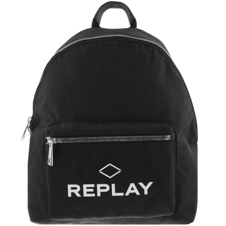 Product Image for Replay Logo Backpack Black