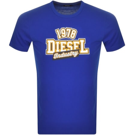 Product Image for Diesel Diegos K26 Short Sleeve T Shirt Blue