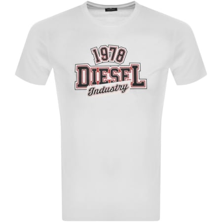 Product Image for Diesel Diegos K26 Short Sleeve T Shirt White