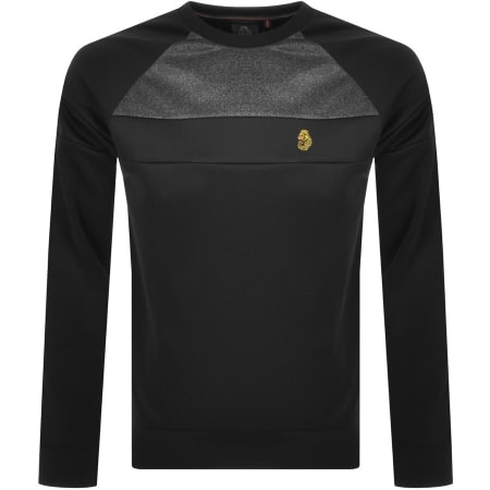 Product Image for Luke 1977 Adam 3 Tape Sweatshirt Black