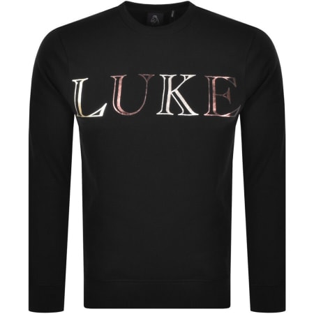 Product Image for Luke 1977 Dans Railings Sweatshirt Black