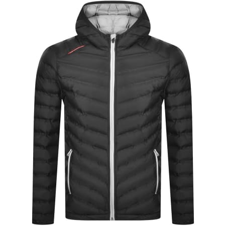Product Image for Luke 1977 Worldy Quilted Hooded Jacket Black