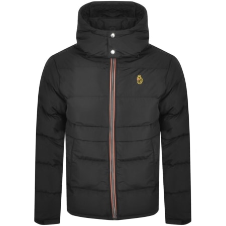 Product Image for Luke 1977 Mallard Quilted Hooded Jacket Black