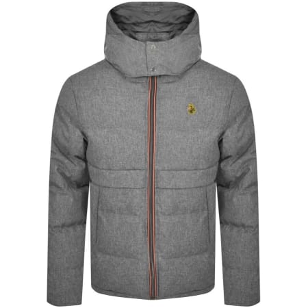 Product Image for Luke 1977 Mallard Padded Hooded Jacket Grey
