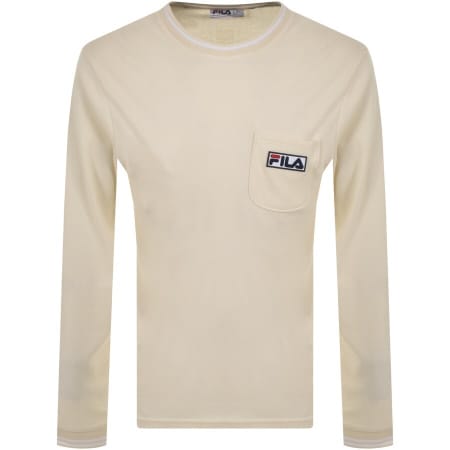 Product Image for Fila Hato Long Sleeve T Shirt Cream