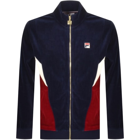 Product Image for Fila Vintage Lane Zip Track Top Navy