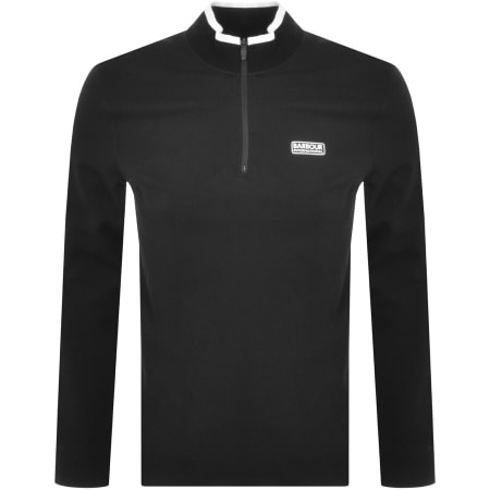 Product Image for Barbour International Knit Logo Jumper Black