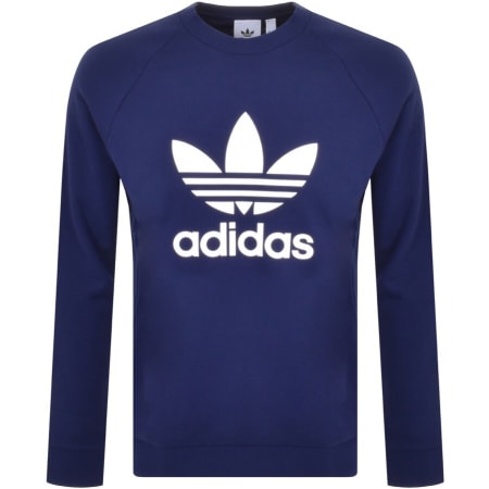 Product Image for adidas Originals Trefoil Sweatshirt Blue