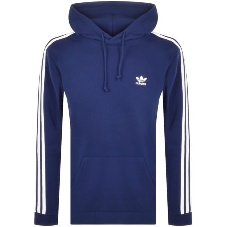 Product Image for adidas Originals 3 Stripes Hoodie Blue