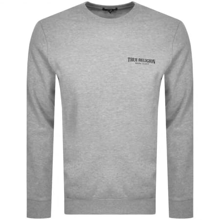 Product Image for True Religion Crew Neck Sweatshirt Grey