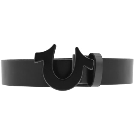 Product Image for True Religion Horseshoe Logo Belt Black