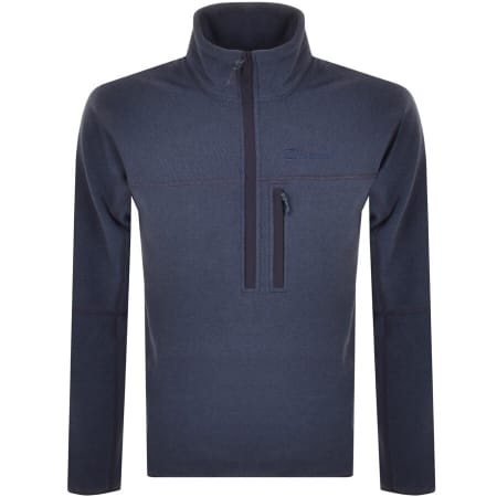 Product Image for Berghaus Stainton Half Zip Sweatshirt Blue