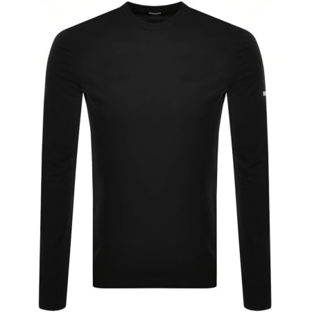 Product Image for DSQUARED2 Long Sleeve Logo T Shirt Black