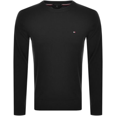 Product Image for Tommy Hilfiger Crew Neck Knit Jumper Black