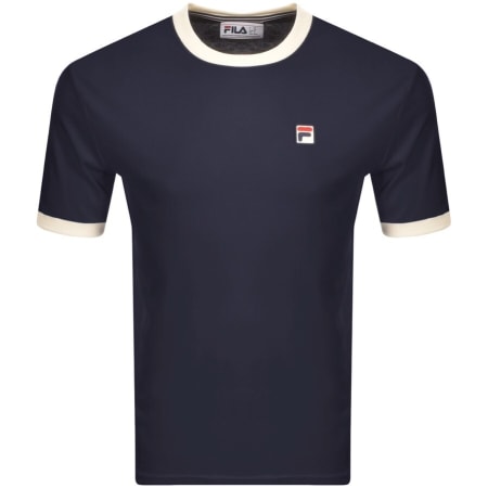 Product Image for Fila Vintage Marconi Crew Neck T Shirt Navy