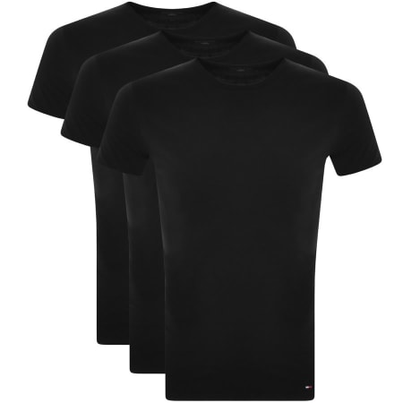 Product Image for Tommy Hilfiger Loungewear 3 Pack T Shirts Black