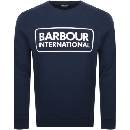 Product Image for Barbour International Crew Neck Sweatshirt Navy