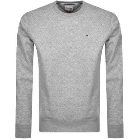 Product Image for Tommy Jeans Classic Logo Sweatshirt Grey