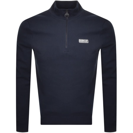 Product Image for Barbour International Half Zip Sweatshirt Navy