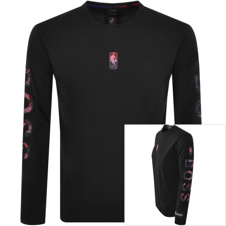 Product Image for BOSS X NBA Threesixty 2 Long Sleeve T Shirt Black