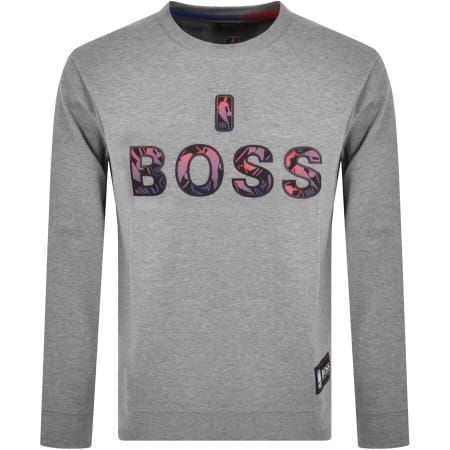 Product Image for BOSS X NBA Windmill 2 Sweatshirt Grey
