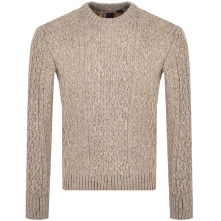 Product Image for Superdry Jacob Cable Knit Jumper Beige