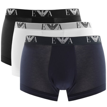 Product Image for Emporio Armani Underwear 3 Pack Boxer Trunks