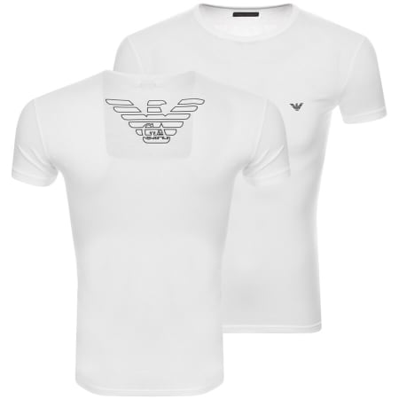 Product Image for Emporio Armani Crew Neck Lounge T Shirt White