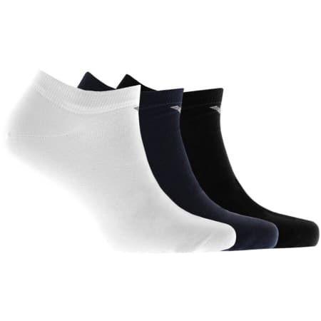 Product Image for Emporio Armani 3 Pack Trainer Socks