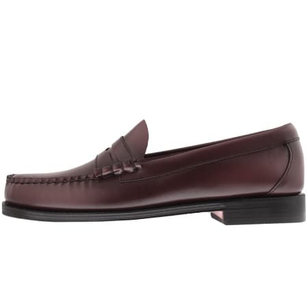 Product Image for GH Bass Larson Moc Penny Loafers Burgundy